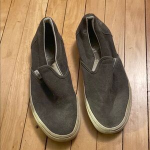 Vans Woman’s/Men's Gray Slip-On Shoes